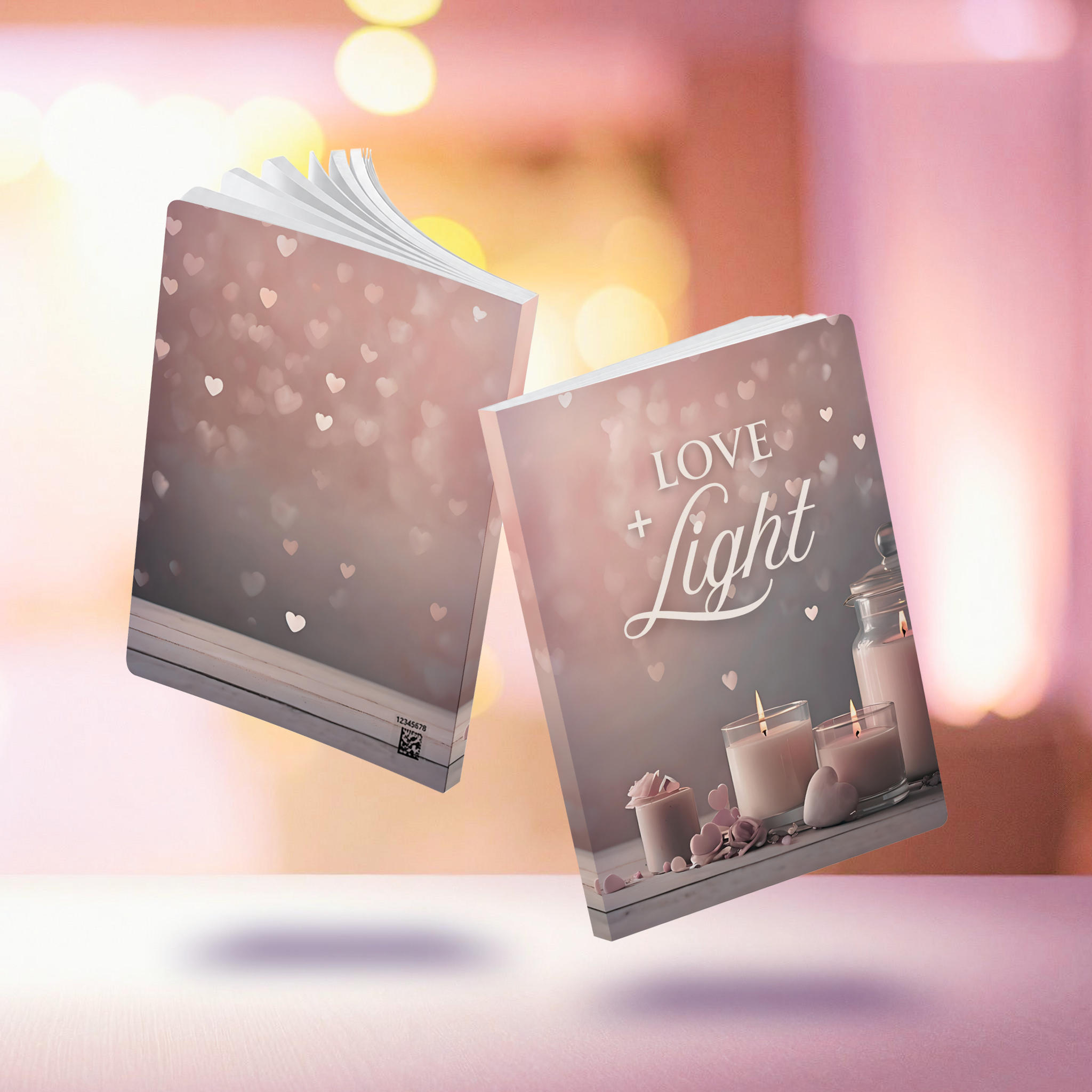 Love + Light Journal | A Beautiful Notebook for Thoughts, Dreams & Daily Notes | Softcover Lined Notebook | Perforated Pages | 100 or 200 Pages