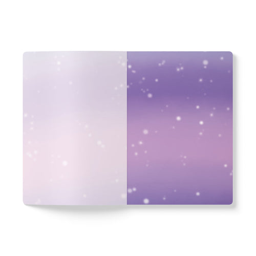 Hydrate Your Dreams Purple Star Journal | Softcover Lined Notebook | Perforated Pages | 100 or 200 Pages