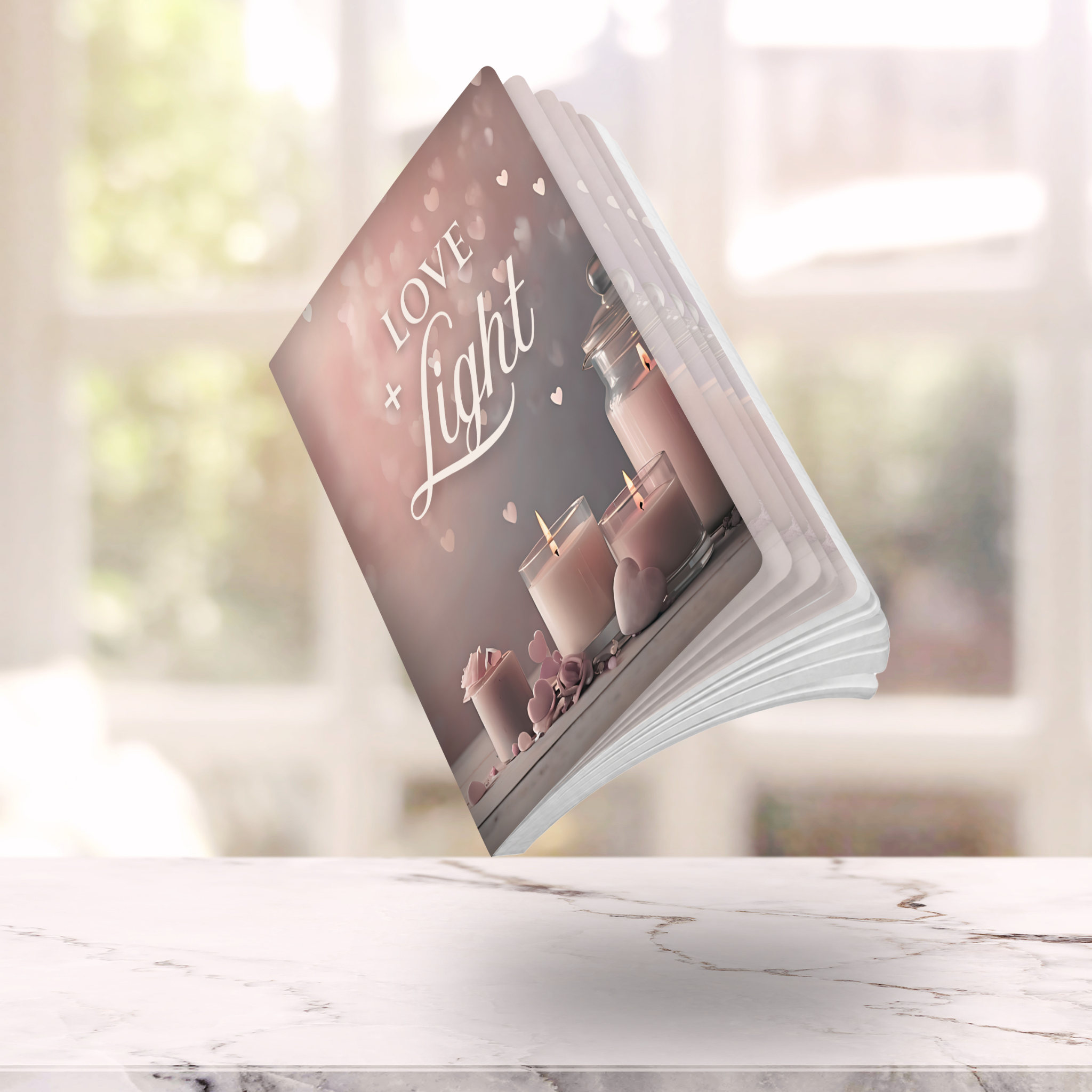 Love + Light Journal | A Beautiful Notebook for Thoughts, Dreams & Daily Notes | Softcover Lined Notebook | Perforated Pages | 100 or 200 Pages