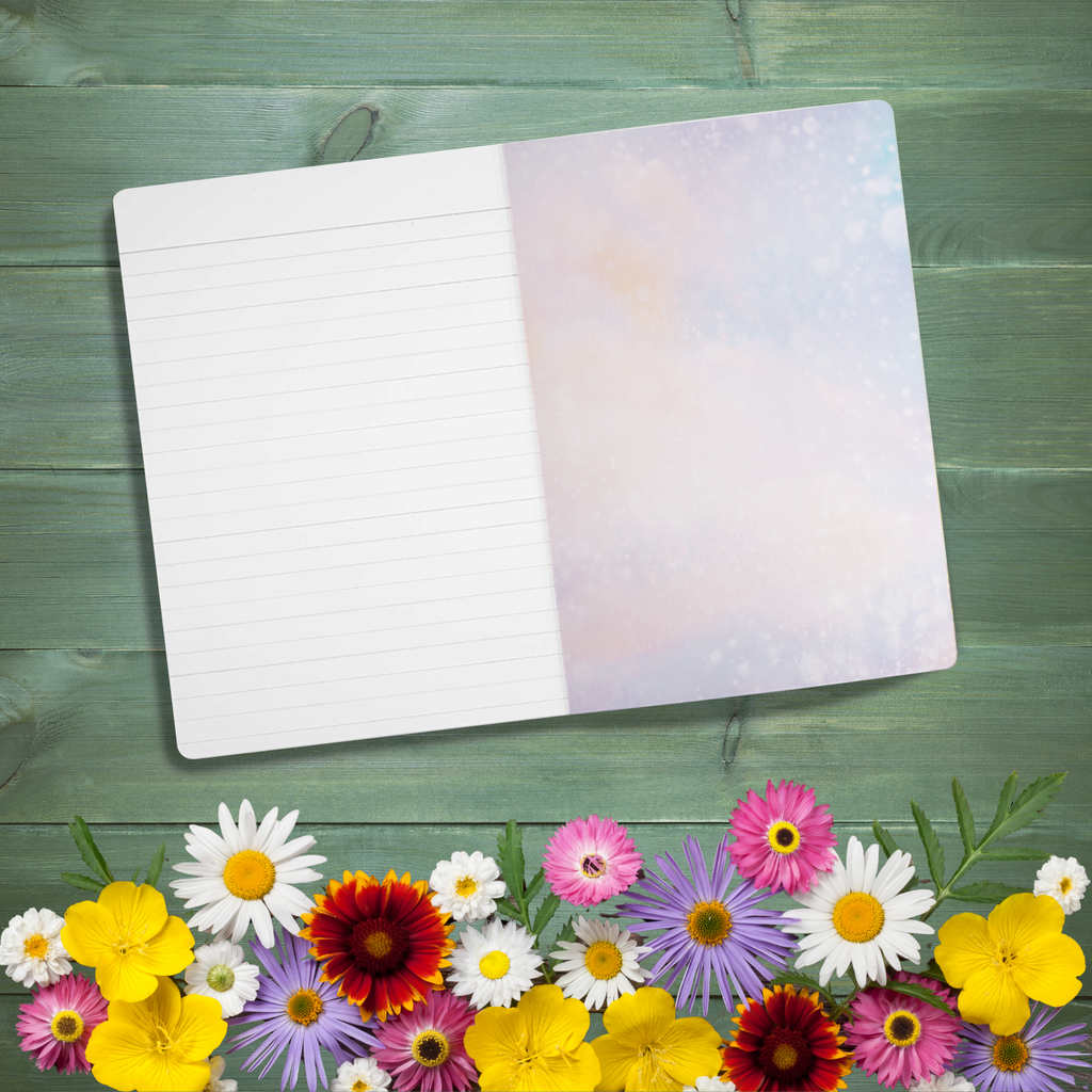 I Live to Write & Heal | Encouraging Calm Moments, Creative Thinking, and Everyday Positivity | Softcover Lined Notebook | Perforated Pages | 100 or 200 Pages