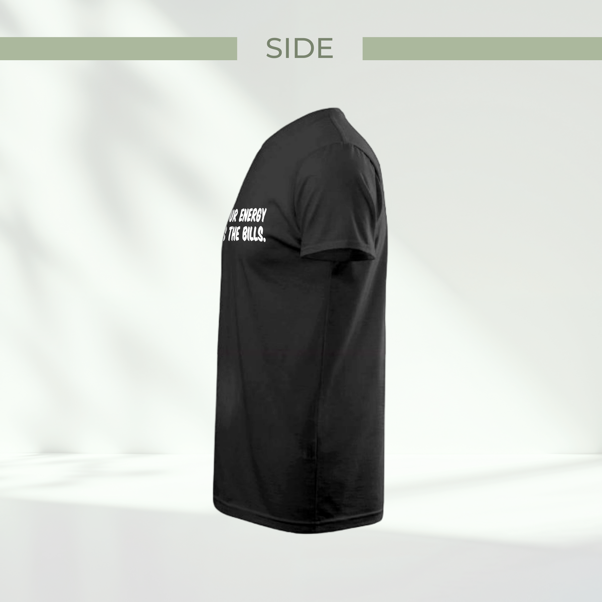Protect Your Energy Like It Pays the Bills. Tee — Energy Protection Short Sleeve T-Shirt | Unisex