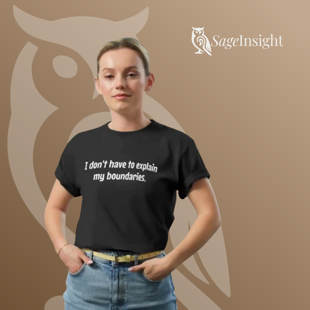 I Don't Have to Explain My Boundaries. Tee — Confident Boundaries Short Sleeve T-Shirt | Unisex