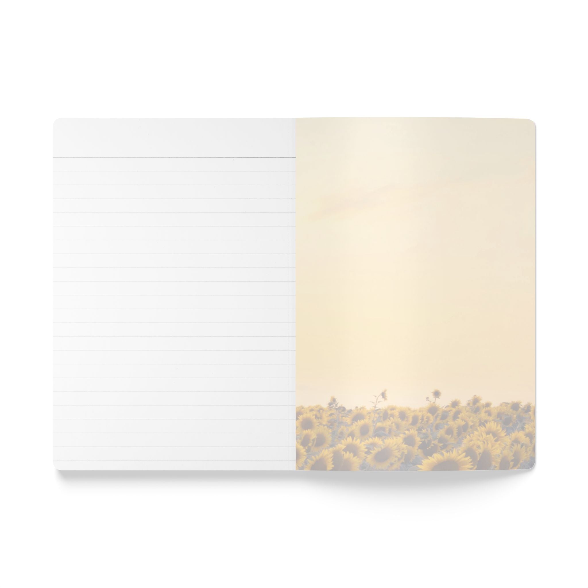 Grow Where You Are Planted Sunflower Journal | Softcover Lined Notebook with Perforated Pages | 5.75x8 | 100 or 200 Pages